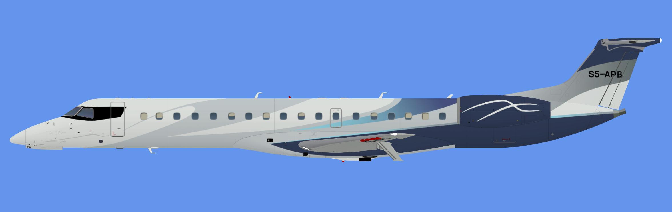 AlpAvia Embraer ERJ-145 - S5-APB